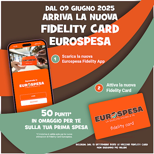 La nuova Fidelity Card